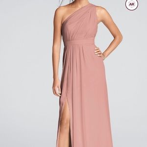 David’s bridal brides maid dress.